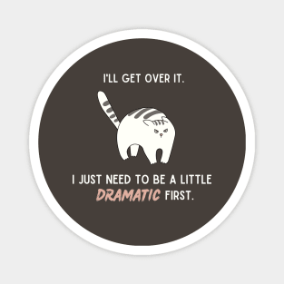 I'll get over it. I just need to be a little dramatic first. Magnet